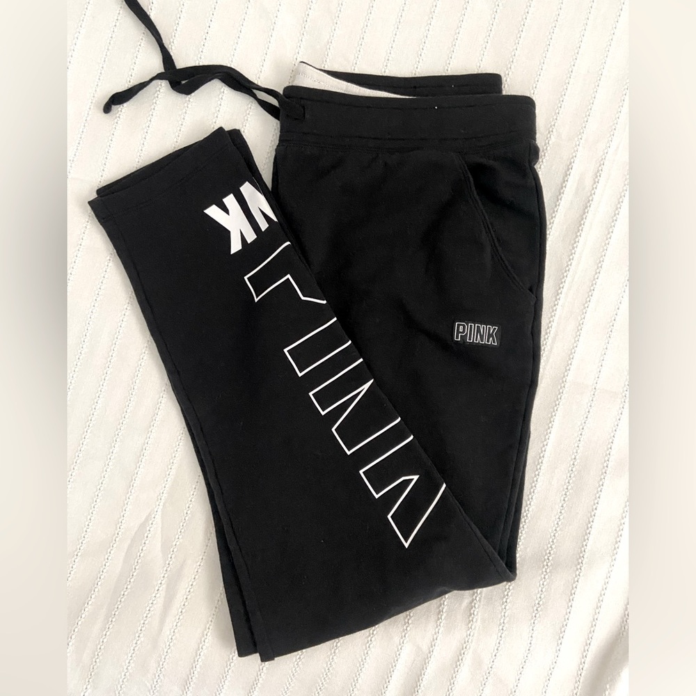 PINK sweat pants with pockets